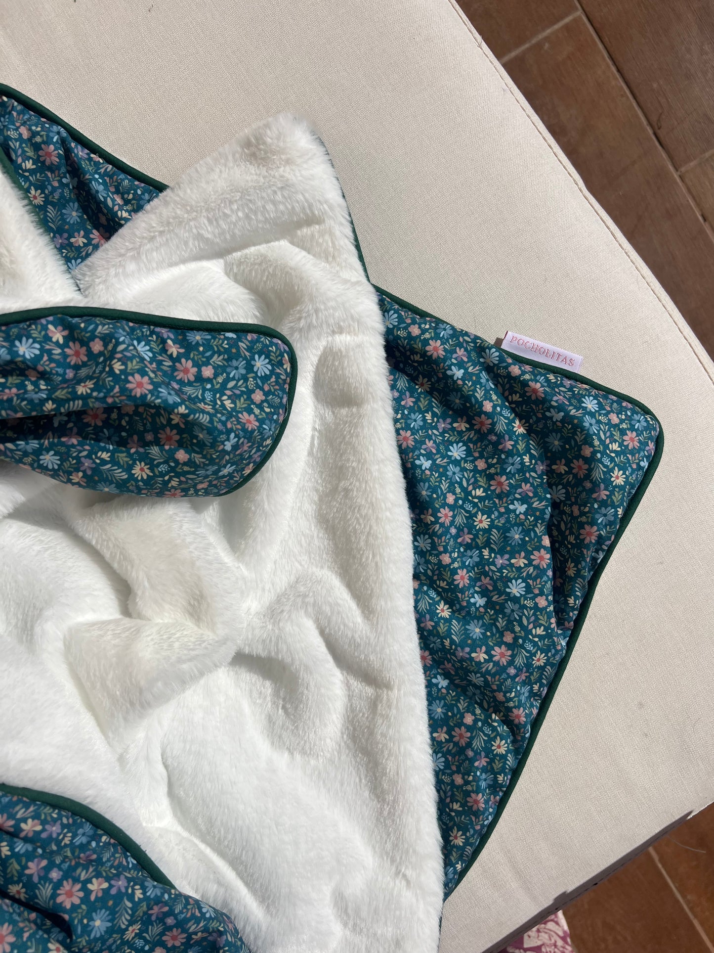 Manta flores liberty