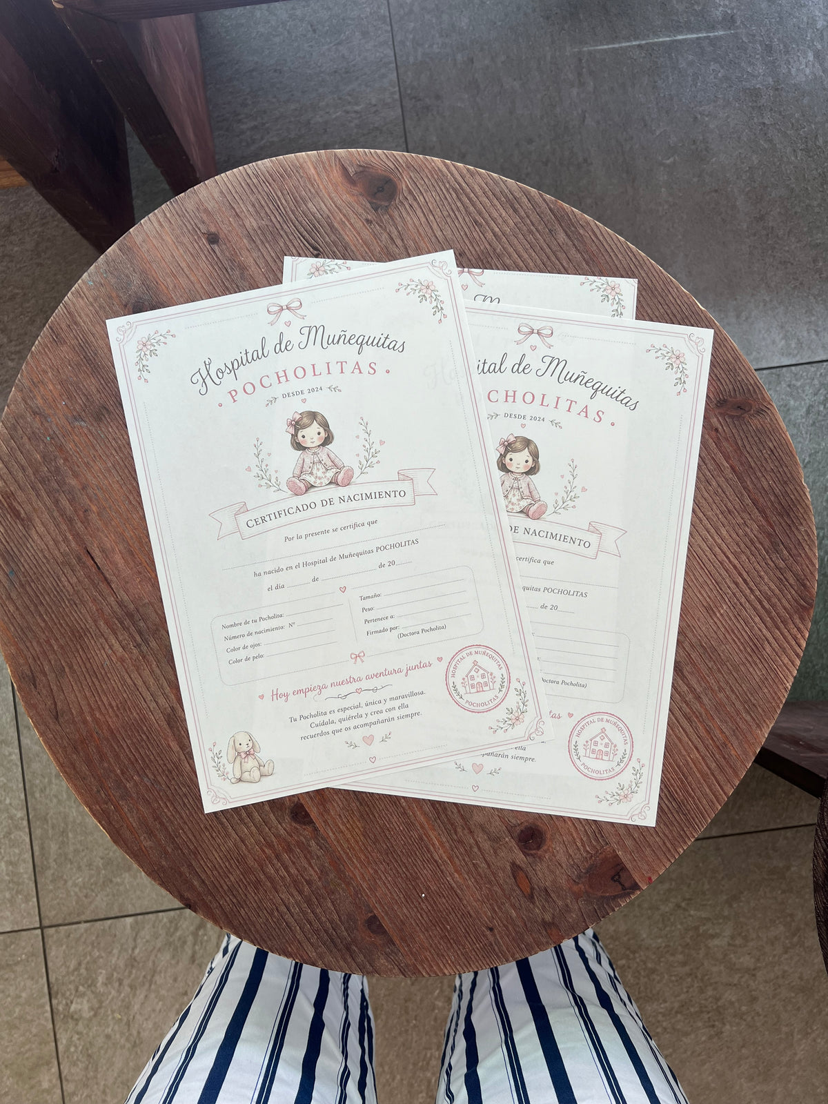 Certificado Pocholita