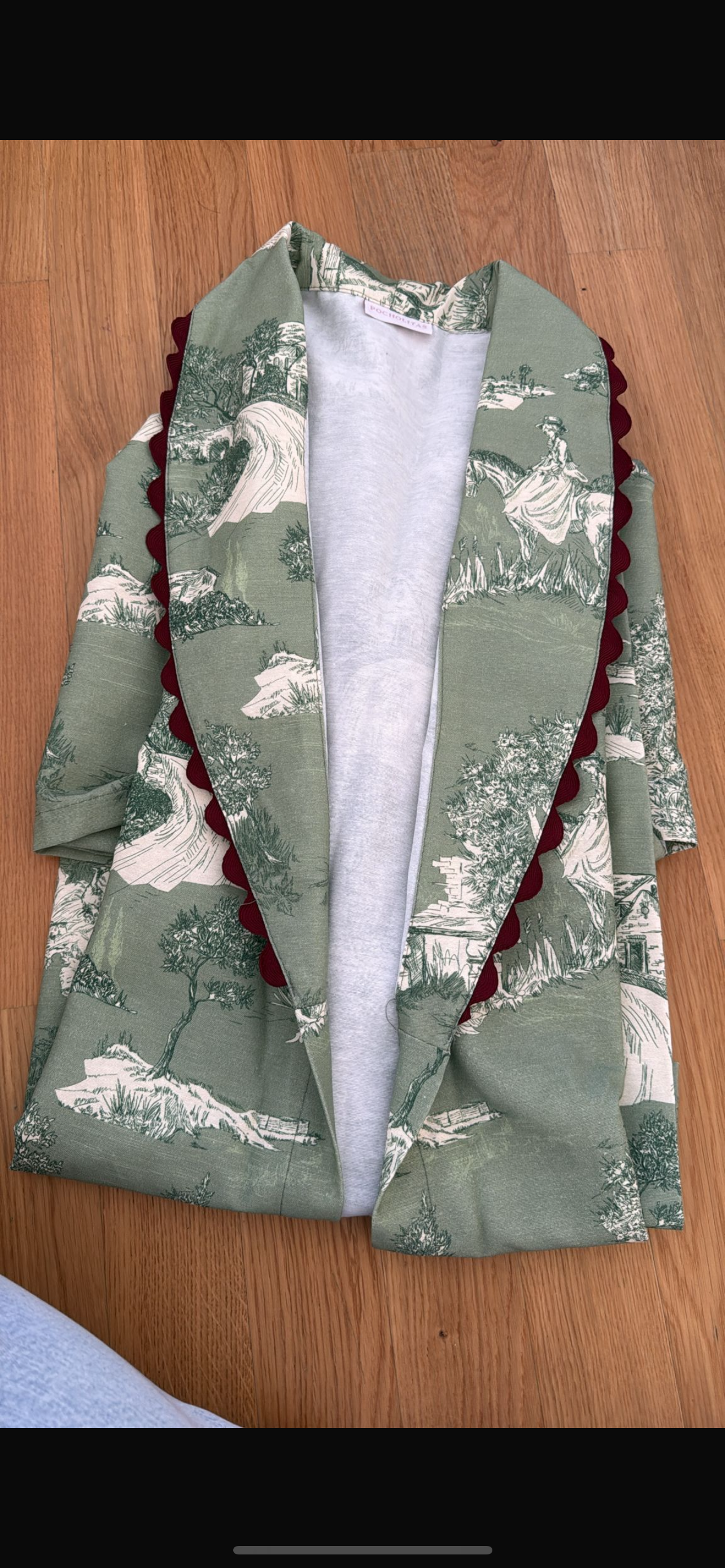 Bata Toile de Jouy verde