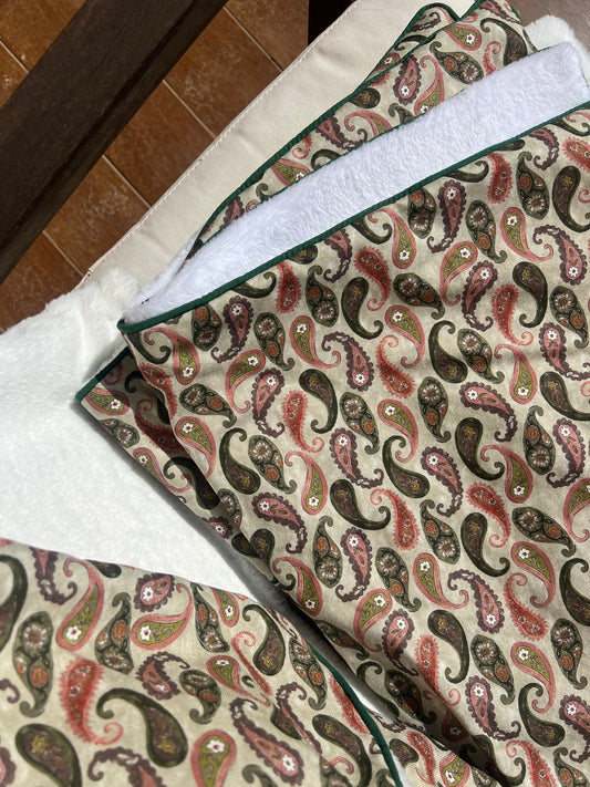 Manta flores de amebas