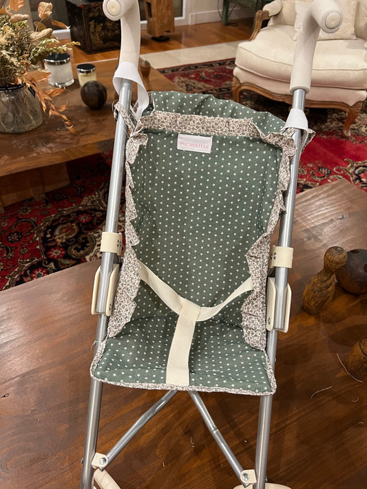 Silleta ligera verde con estrellitas