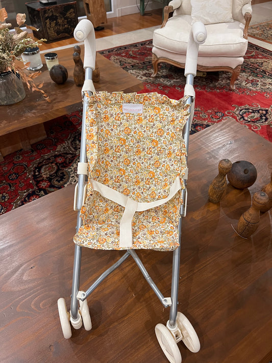 Silleta ligera amarilla y naranja