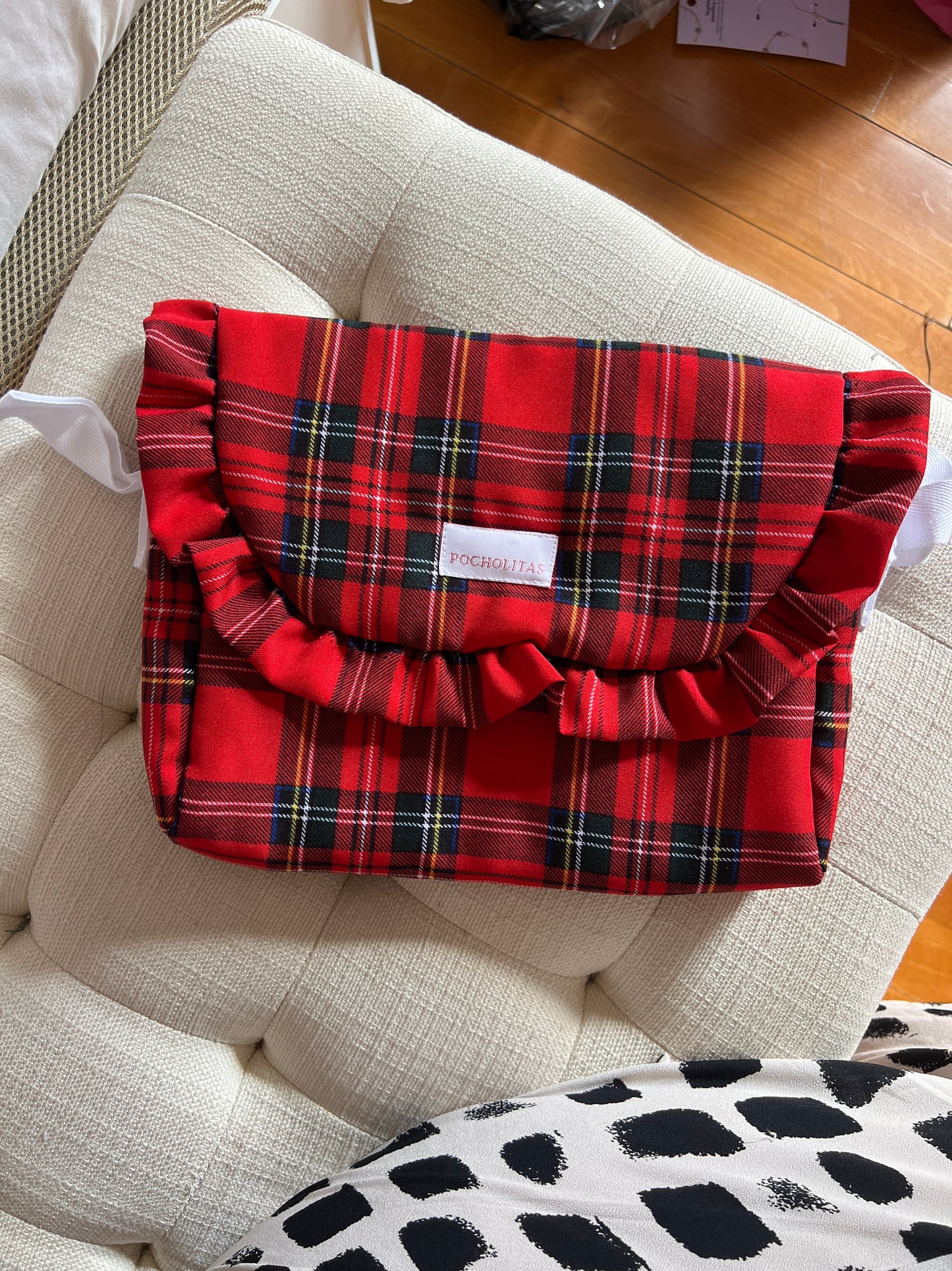 Bolsita para carrito muñeca escocesa