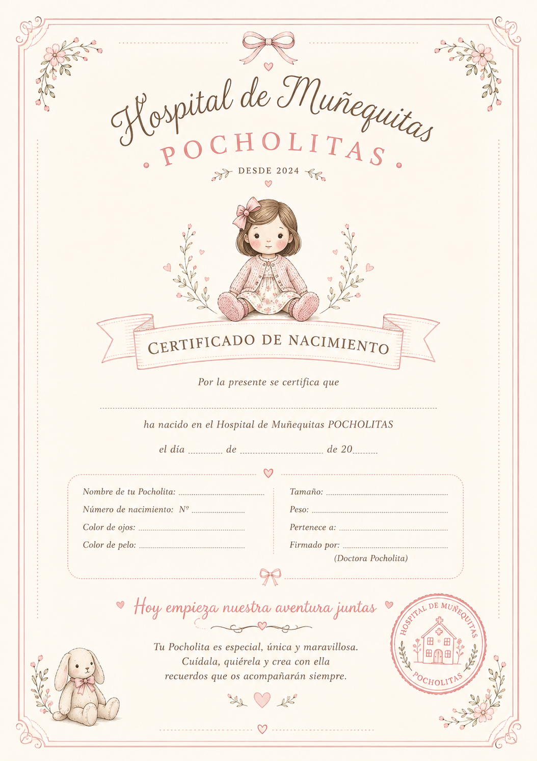 Certificado Pocholita