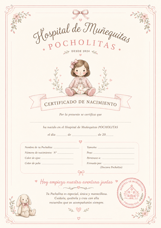 Certificado Pocholita